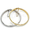 Oro Laminado Individual Bangle, Gold Filled Style Diamond Cutting Finish, Golden Finish, 07.168.0018.05 (06 MM Thickness, Size 5 (2.50 Diameter))