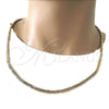 Oro Laminado Basic Necklace, Gold Filled Style Polished, Golden Finish, 03.145.0008.24 (05 MM Thickness, 24 Inches Length)