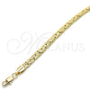 Oro Laminado Basic Necklace, Gold Filled Style Polished, Golden Finish, 03.145.0008.24 (05 MM Thickness, 24 Inches Length)