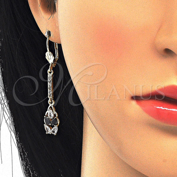 Gold Filled Ring — Earring and Pendant Adult Set Teardrop Design with — alternate product view — SKU 123984 | Oro Laminado anillo — Earring and Pendant Adult Set Teardrop diseño with — SKU 123984