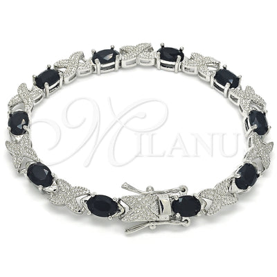 White Gold Filled Rhodium Gold-Filled Bracelet 03.168.0026.6.07 for wholesale, main product view