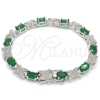 White Gold Filled Rhodium Gold-Filled Bracelet 03.168.0026.9.07 for wholesale, main product view