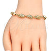 Dorado Oro Laminado Pulsera, vista 3 de la galería del producto por Mayoreo, vista adicional 3 del producto