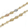 Dorado Oro Laminado Pulsera, vista 7 de la galería del producto por Mayoreo, vista adicional 7 del producto