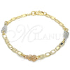 Dorado Oro Laminado Pulsera, vista principal del producto por Mayoreo, vista principal del producto