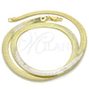 Oro Laminado Basic Necklace, Gold Filled Style Herringbone Design, Polished, Golden Finish, 04.213.0143.20 (06 MM Thickness, 20 Inches Length)
