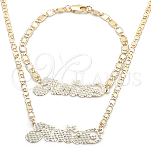 Gold Filled Bracelet — Necklace and Bracelet Polished 06.63. — main product view — SKU 124612 | Oro Laminado brazalete — Necklace and Bracelet pulido 06.63. — SKU 124612