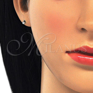 Gold Filled Ring — Stud Earring with White Cubic Zirconia Polished 02.63. — main product view — SKU 124617 | Oro Laminado anillo — Stud Earring with blanco Cubic Zirconia pulido 02.63. — SKU 124617