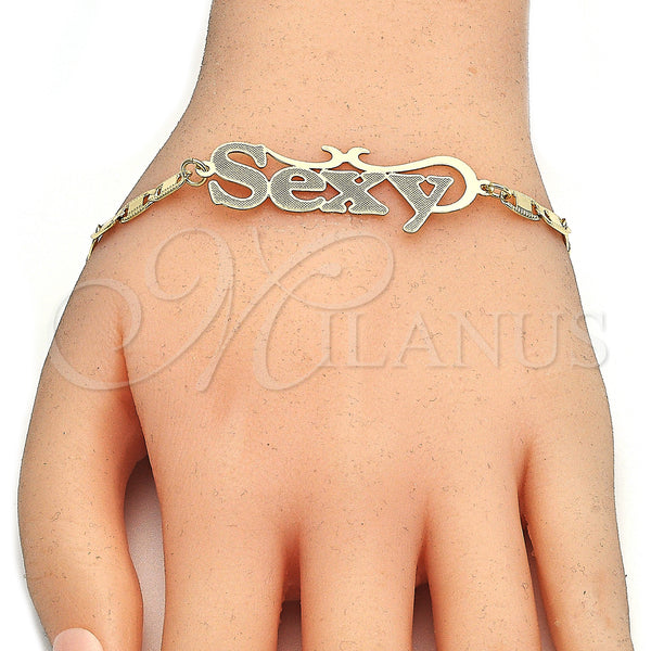 Gold Filled Bracelet — Necklace and Bracelet Polished 06.63. — alternate product view — SKU 124635 | Oro Laminado brazalete — Necklace and Bracelet pulido 06.63. — SKU 124635