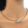 Oro Laminado Pendant Necklace, Gold Filled Style Nameplate Design, Polished, Golden Finish, 04.63.1389.18 (03 MM Thickness, 18 Inches Length)