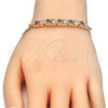 Dorado Oro Laminado Pulsera, vista 3 de la galería del producto por Mayoreo, vista adicional 3 del producto