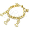 Oro Laminado Adjustable Bolo Bracelet, Gold Filled Style Polished, Golden Finish, 03.63.2008.08 (08 MM Thickness, 8 Inches Length)