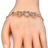 Dorado Oro Laminado Pulsera, vista 3 de la galería del producto por Mayoreo, vista adicional 3 del producto
