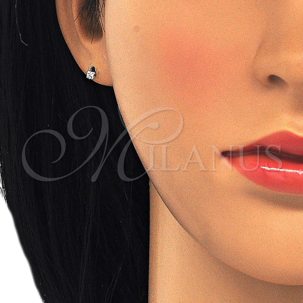 Gold Filled Ring — Stud Earring with White Cubic Zirconia Polished 02.63. — alternate product view — SKU 124812 | Oro Laminado anillo — Stud Earring with blanco Cubic Zirconia pulido 02.63. — SKU 124812