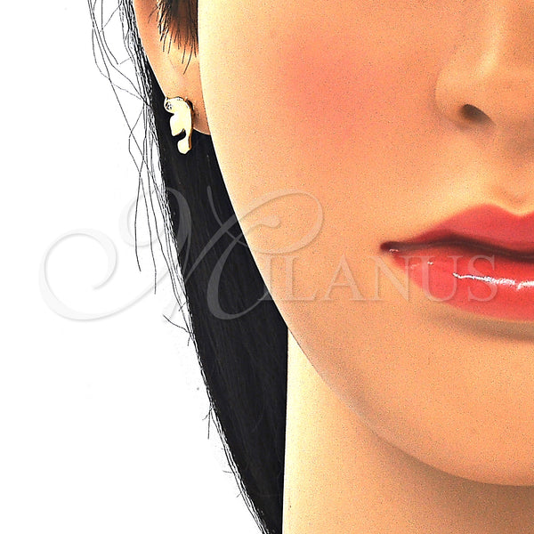 Gold Filled Ring — Stud Earring Bird Design Polished 02.09. — alternate product view — SKU 124828 | Oro Laminado anillo — Stud Earring Bird diseño pulido 02.09. — SKU 124828