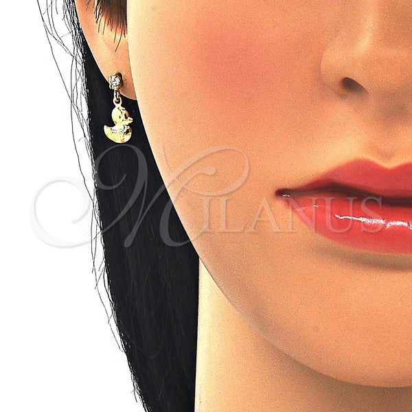 Gold Filled Ring — Stud Earring Bird Design Polished 02.09. — alternate product view — SKU 124829 | Oro Laminado anillo — Stud Earring Bird diseño pulido 02.09. — SKU 124829