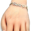 Dorado Oro Laminado Pulsera, vista 3 de la galería del producto por Mayoreo, vista adicional 3 del producto