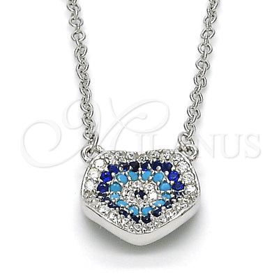 Sterling Silver Necklace 04.336.0073.16 for wholesale, main product view