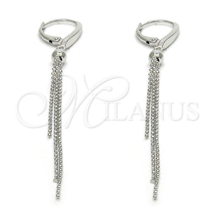 Sterling Silver Ring — Long Earring Polished 02. — main product view — SKU 125238 | Plata 925 anillo — Long Earring pulido 02. — SKU 125238