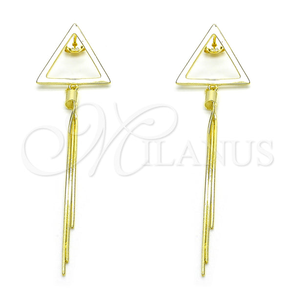 Sterling Silver Ring — Long Earring Polished 02. — main product view — SKU 125243 | Plata 925 anillo — Long Earring pulido 02. — SKU 125243