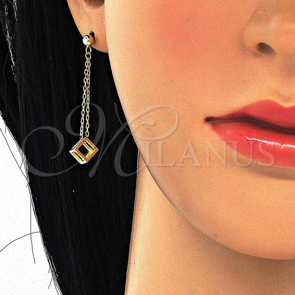 Sterling Silver Ring — Long Earring Polished 02. — alternate product view — SKU 125245 | Plata 925 anillo — Long Earring pulido 02. — SKU 125245