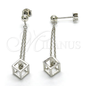 Sterling Silver Ring — Long Earring Polished 02. — main product view — SKU 125246 | Plata 925 anillo — Long Earring pulido 02. — SKU 125246