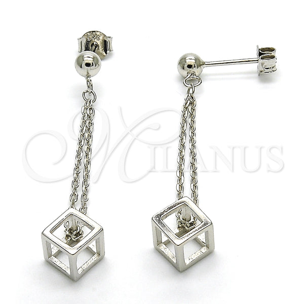 Sterling Silver Ring — Long Earring Polished 02. — main product view — SKU 125246 | Plata 925 anillo — Long Earring pulido 02. — SKU 125246
