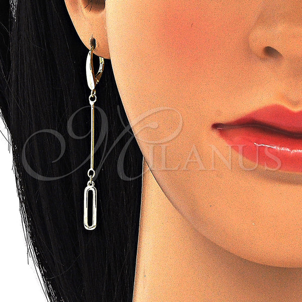 Sterling Silver Ring — Long Earring Polished 02. — alternate product view — SKU 125291 | Plata 925 anillo — Long Earring pulido 02. — SKU 125291