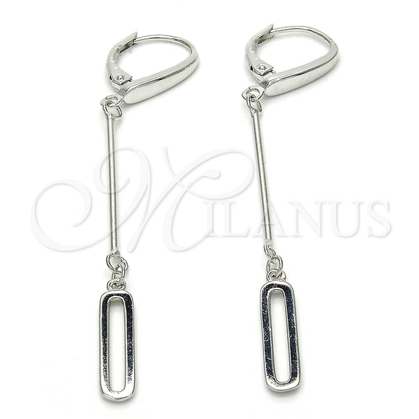 Sterling Silver Ring — Long Earring Polished 02. — main product view — SKU 125292 | Plata 925 anillo — Long Earring pulido 02. — SKU 125292