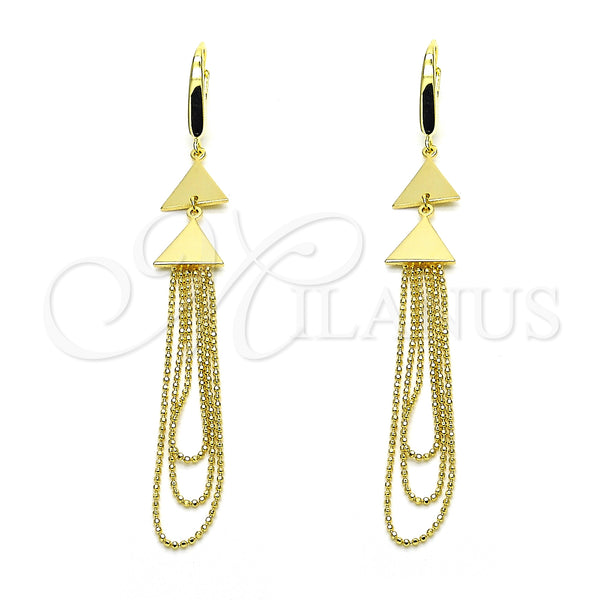 Sterling Silver Ring — Long Earring Polished 02. — main product view — SKU 125295 | Plata 925 anillo — Long Earring pulido 02. — SKU 125295