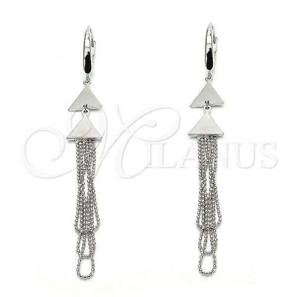 Sterling Silver Ring — Long Earring Polished 02. — main product view — SKU 125296 | Plata 925 anillo — Long Earring pulido 02. — SKU 125296