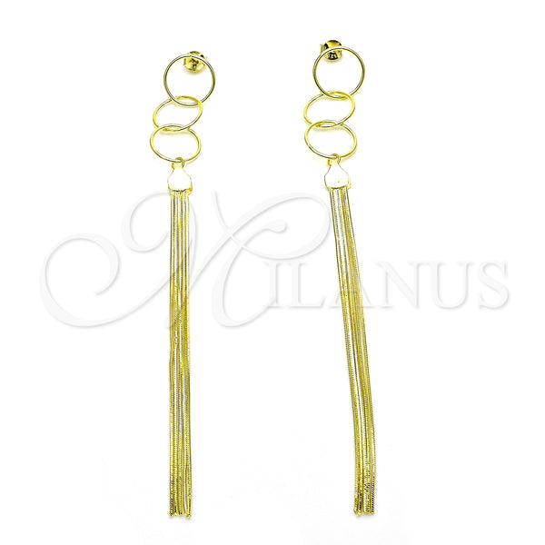 Sterling Silver Ring — Long Earring Polished 02. — main product view — SKU 125297 | Plata 925 anillo — Long Earring pulido 02. — SKU 125297