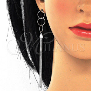 Sterling Silver Ring — Long Earring Polished 02. — main product view — SKU 125298 | Plata 925 anillo — Long Earring pulido 02. — SKU 125298