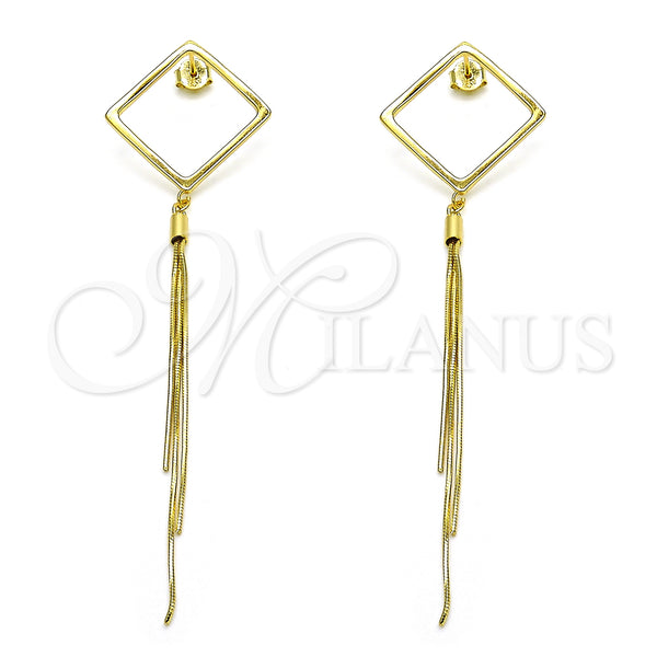 Sterling Silver Ring — Long Earring Polished 02. — main product view — SKU 125299 | Plata 925 anillo — Long Earring pulido 02. — SKU 125299