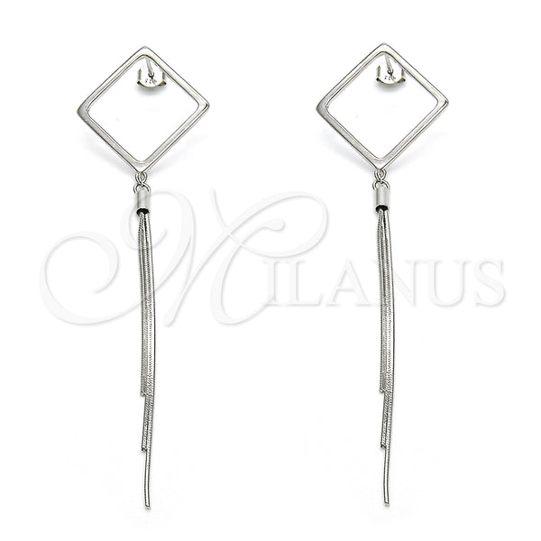 Sterling Silver Ring — Long Earring Polished 02. — main product view — SKU 125300 | Plata 925 anillo — Long Earring pulido 02. — SKU 125300
