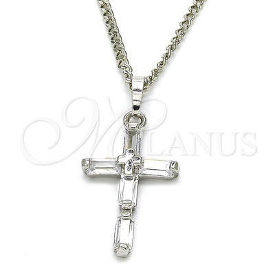 White Gold Filled Rhodium Gold-Filled Necklace 04.284.0015.4.22 for wholesale, main product view