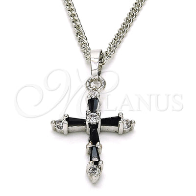 White Gold Filled Rhodium Gold-Filled Necklace 04.284.0009.6.22 for wholesale, main product view