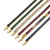 Gold Filled Bracelet — Tennis Bracelet with Multicolor Cubic Zirconia Polished 03. — alternate product view — SKU 125546 | Oro Laminado brazalete — Tennis Bracelet with Multicolor Cubic Zirconia pulido 03. — SKU 125546