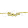Sterling Silver Pendant Necklace, Heart Design, with White Cubic Zirconia, Polished, Golden Finish, 04.336.0053.2.16 (02 MM Thickness, 16 Inches Length)