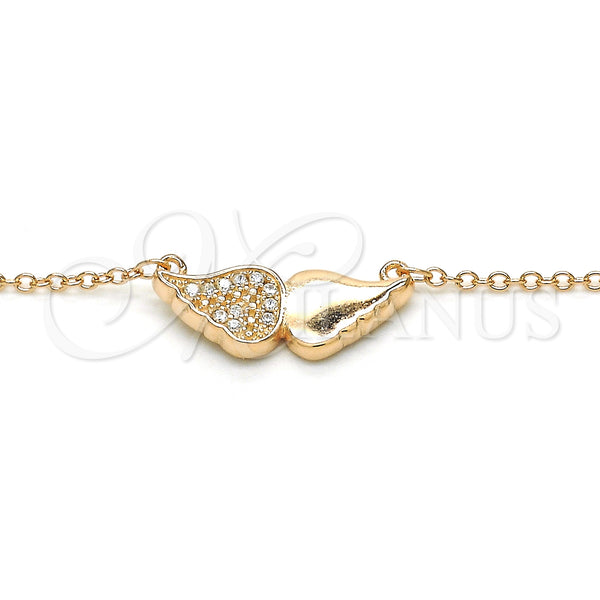 Sterling Silver Necklace — Pendant Necklace with White Cubic Zirconia Polished Rose — main product view — SKU 125750 | Plata 925 collar — Pendant Necklace with blanco Cubic Zirconia pulido Rose — SKU 125750