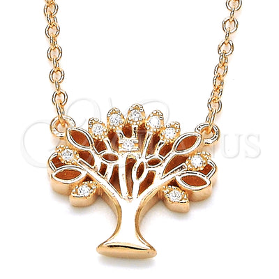 Sterling Silver Tree Necklace 04.336.0083.1.16 for wholesale, main product view