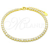 Sterling Silver Bracelet — Tennis Bracelet with White Cubic Zirconia Polished 03. — alternate product view — SKU 125879 | Plata 925 brazalete — Tennis Bracelet with blanco Cubic Zirconia pulido 03. — SKU 125879