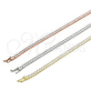 Sterling Silver Bracelet — Tennis Bracelet with White Cubic Zirconia Polished Rose — alternate product view — SKU 125884 | Plata 925 brazalete — Tennis Bracelet with blanco Cubic Zirconia pulido Rose — SKU 125884