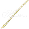 Sterling Silver Bracelet — Tennis Bracelet with White Cubic Zirconia Polished 03. — alternate product view — SKU 125885 | Plata 925 brazalete — Tennis Bracelet with blanco Cubic Zirconia pulido 03. — SKU 125885