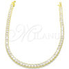 Sterling Silver Bracelet — Tennis Bracelet with White Cubic Zirconia Polished 03. — alternate product view — SKU 125885 | Plata 925 brazalete — Tennis Bracelet with blanco Cubic Zirconia pulido 03. — SKU 125885