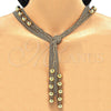 Oro Laminado Fancy Necklace, Gold Filled Style Ball Design, Polished, Golden Finish, 04.321.0030.32 (02 MM Thickness, 32 Inches Length)