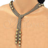 Oro Laminado Fancy Necklace, Gold Filled Style Ball Design, Polished, Golden Finish, 04.321.0030.32 (02 MM Thickness, 32 Inches Length)