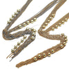 Oro Laminado Fancy Necklace, Gold Filled Style Ball Design, Polished, Two Tone, 04.321.0030.1.32 (02 MM Thickness, 32 Inches Length)