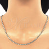 Oro Laminado Basic Necklace, Gold Filled Style Polished, Golden Finish, 04.213.0152.22 (03 MM Thickness, 22 Inches Length)