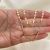 Oro Laminado Basic Necklace, Gold Filled Style Polished, Golden Finish, 04.213.0152.22 (03 MM Thickness, 22 Inches Length)